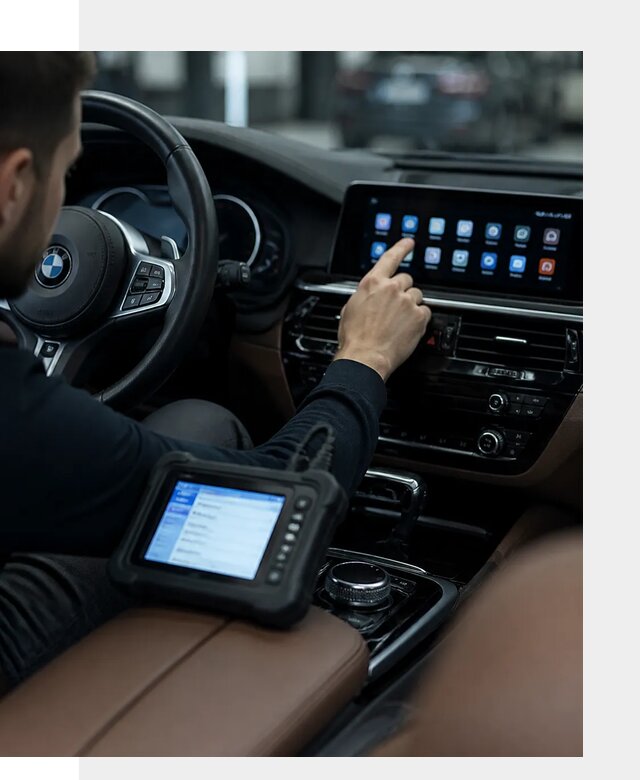 Установка приложений и мультимедиа сервисов BMW в Каменске-Уральском