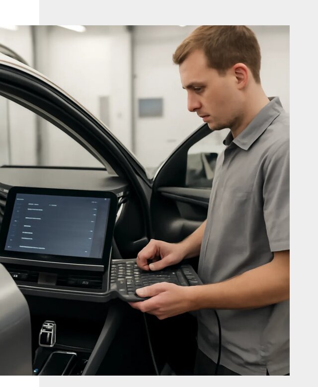Русификация мультимедиа автомобилей Lynk Co в Каменске-Уральском