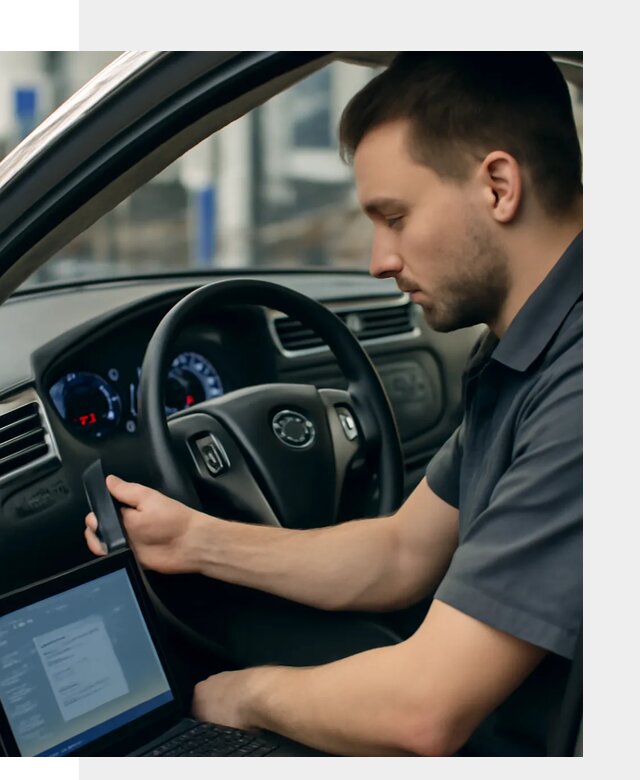 Русификация приборной панели Nissan для авто в Каменске-Уральском